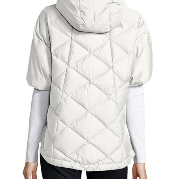 The Northface Far Northern Quilted Puffer Capelet EUC Rich Navy XS - Picture 10 of 16